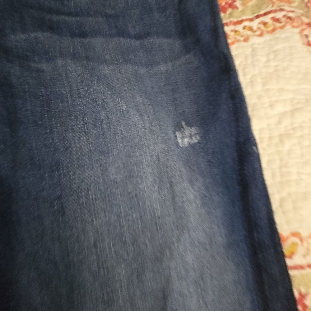 Flying Monkey Dark Blue Distressed Jeans - Picture 8 of 16